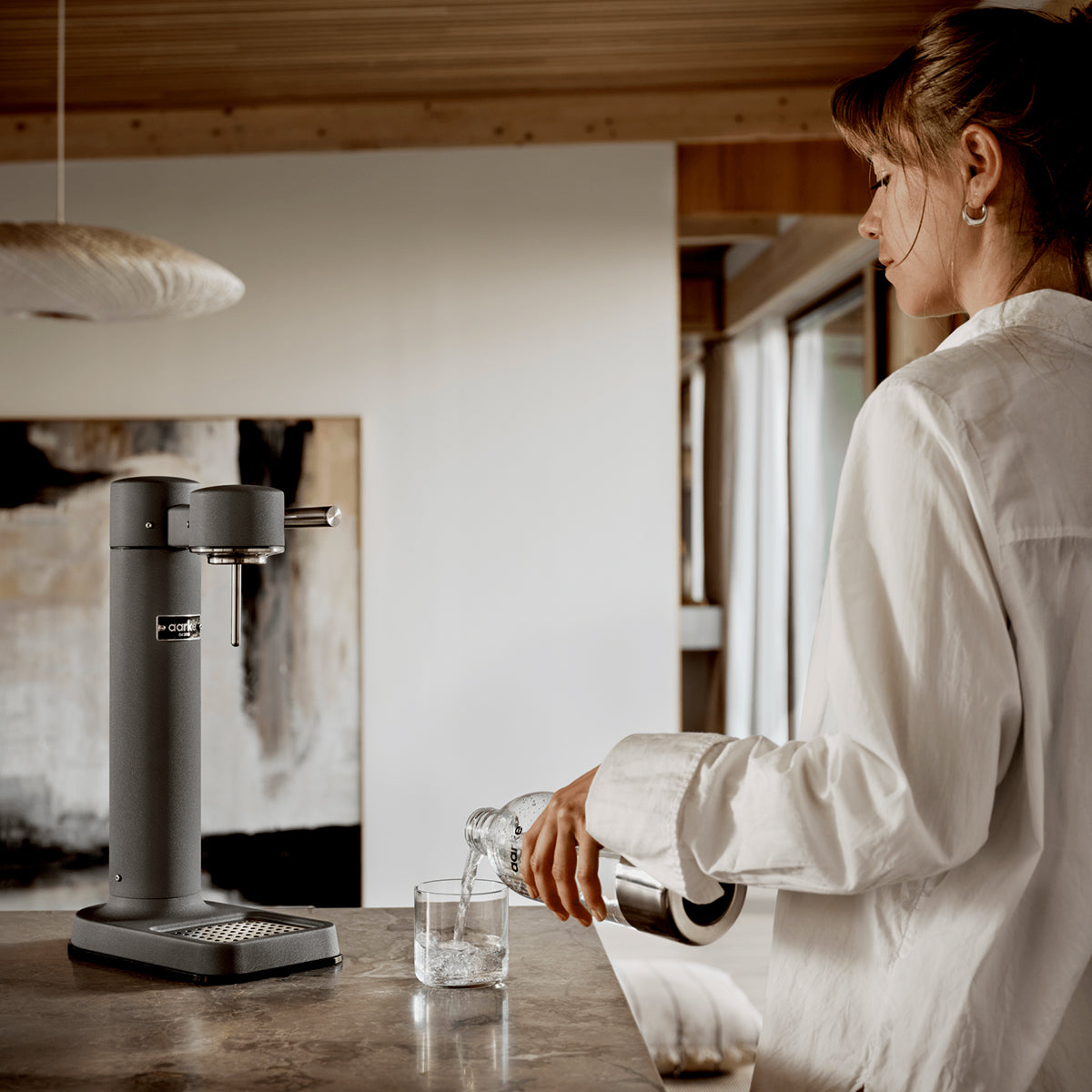 Aarke Carbonator 3 Matte Grey Sparkling Water Maker Sparkling Water Maker