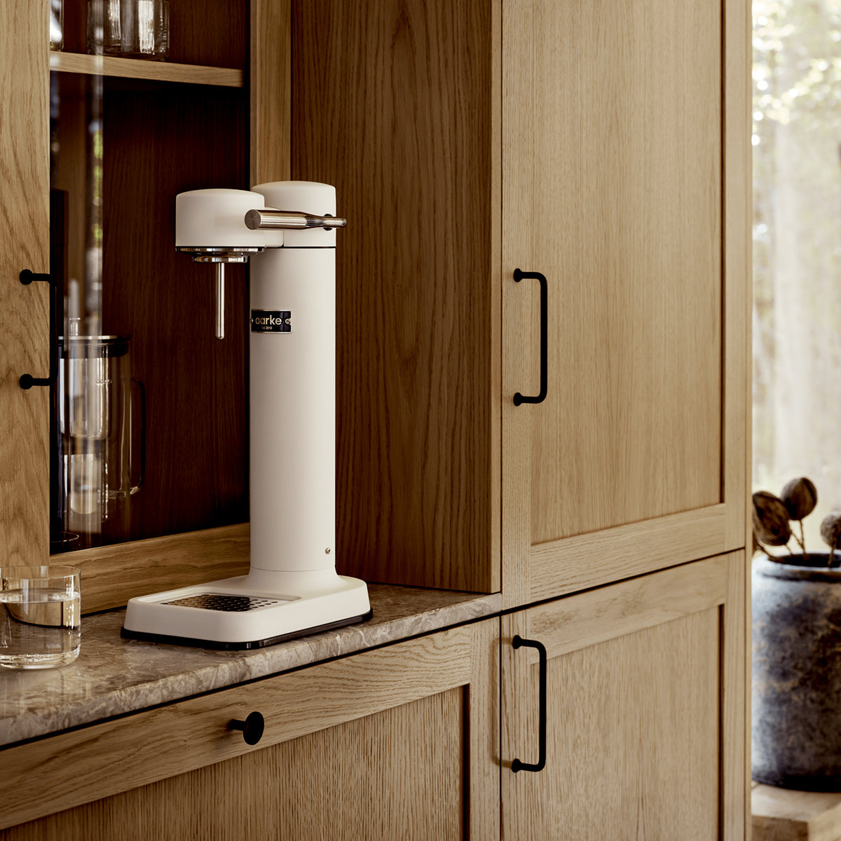 Aarke Carbonator 3 Matte White Sparkling Water Maker Sparkling Water Maker