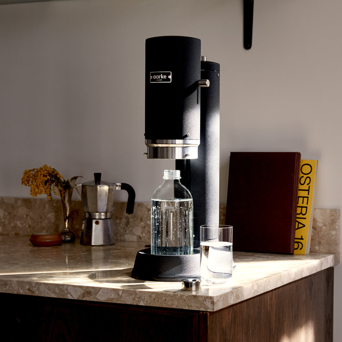Aarke Carbonator Pro Matte Black Sparkling Water Maker Sparkling Water Maker