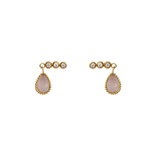 AEC Paris Earrings Roma Watermelon Quartz