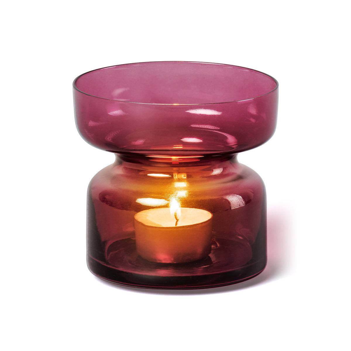 Aery Living Copenhagen Candle Holder Ruby