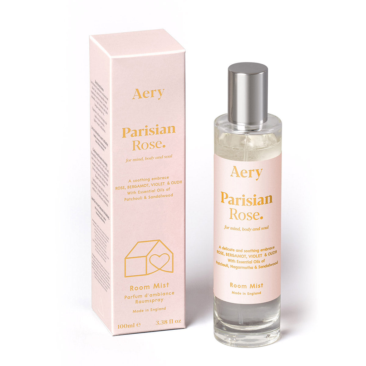 Aery Living Fernweh 100ml Room Spray Parisian Rose