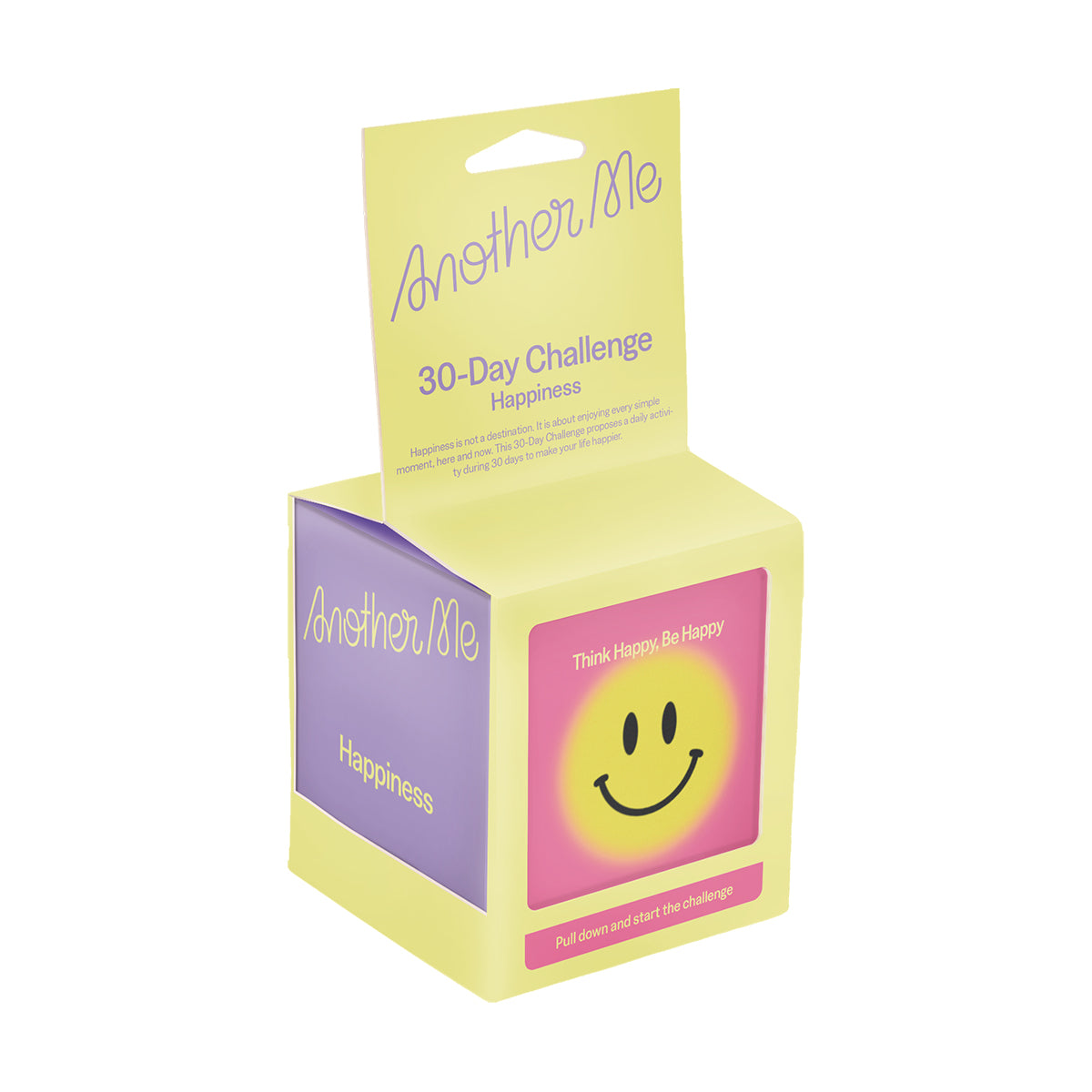 Another Me 30 Day Challenge Happiness Paper Activity Game Paper Activity Game
