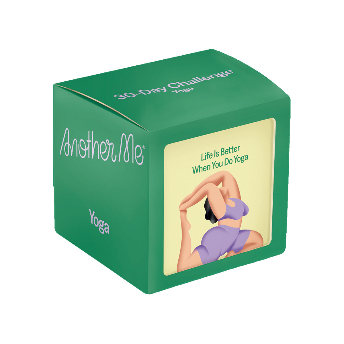 Another Me 30 Day Challenge Yoga Paper Activity Game Paper Activity Game