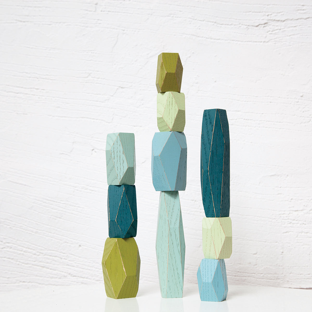 Areaware Balancing Blocks Ocean Wooden Toy Set Wooden Toy Set