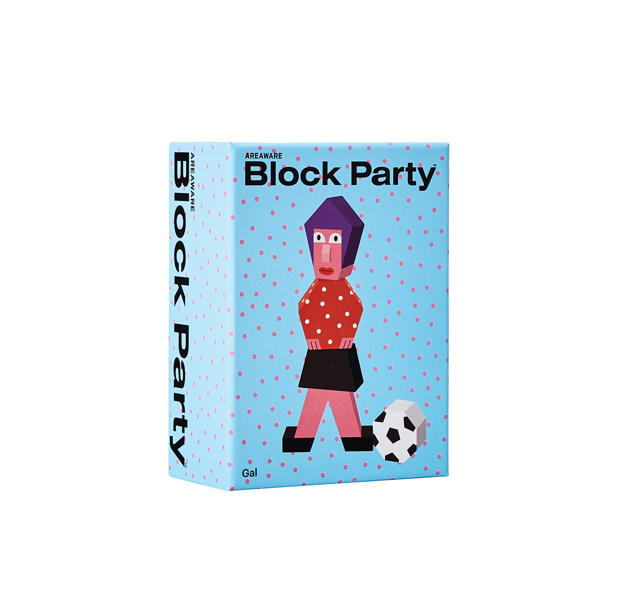 Areaware Block Party Gal Wooden Toy Wooden Toy