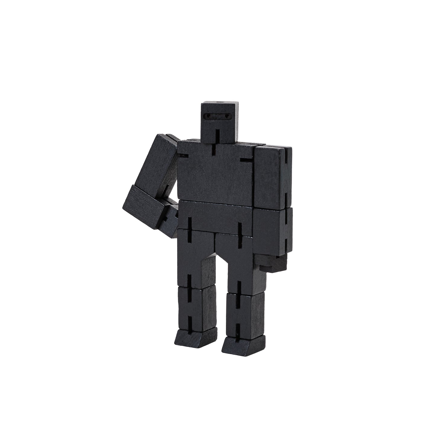 Areaware Cubebot Micro Ninja Black Robot Toy Robot Toy