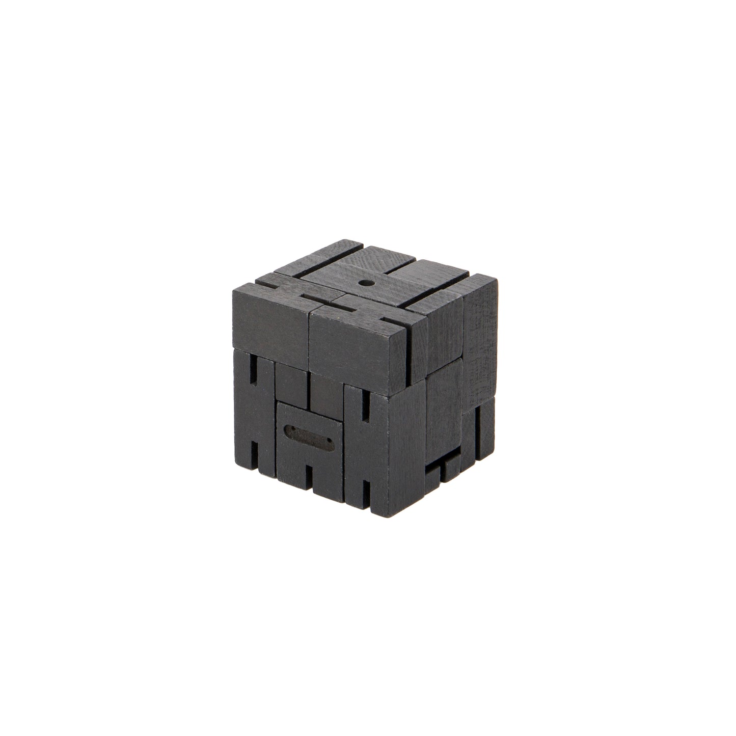 Areaware Cubebot Micro Ninja Black Robot Toy Robot Toy