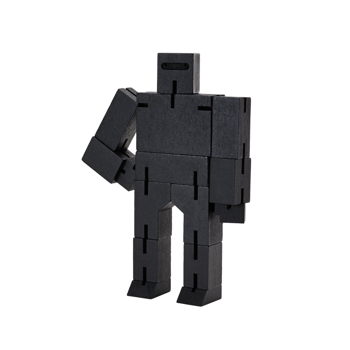 Areaware Cubebot Small Ninja Black Robot Toy Robot Toy