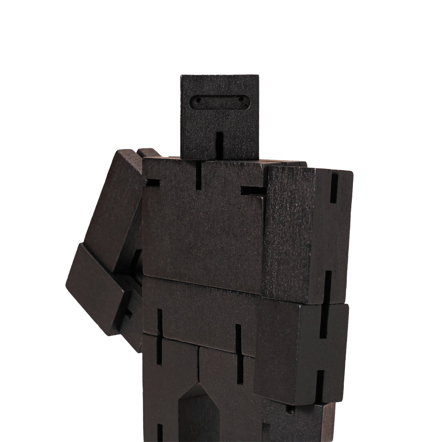 Areaware Cubebot Small Ninja Black Robot Toy Robot Toy