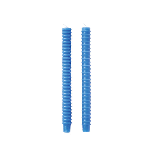 Areaware Dusen Dusen Taper Candles Blue (set of 2)