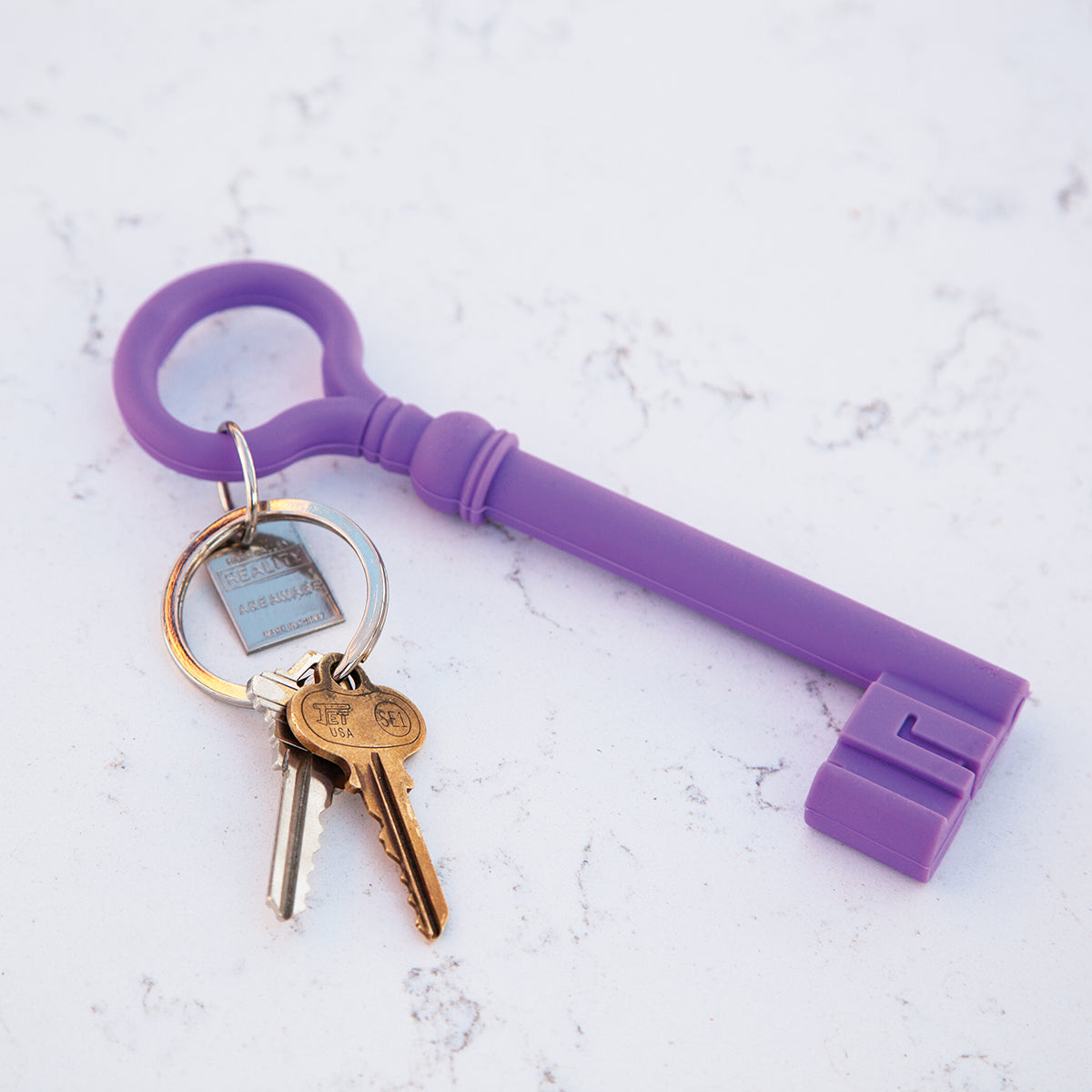 Key Keychain Lavender