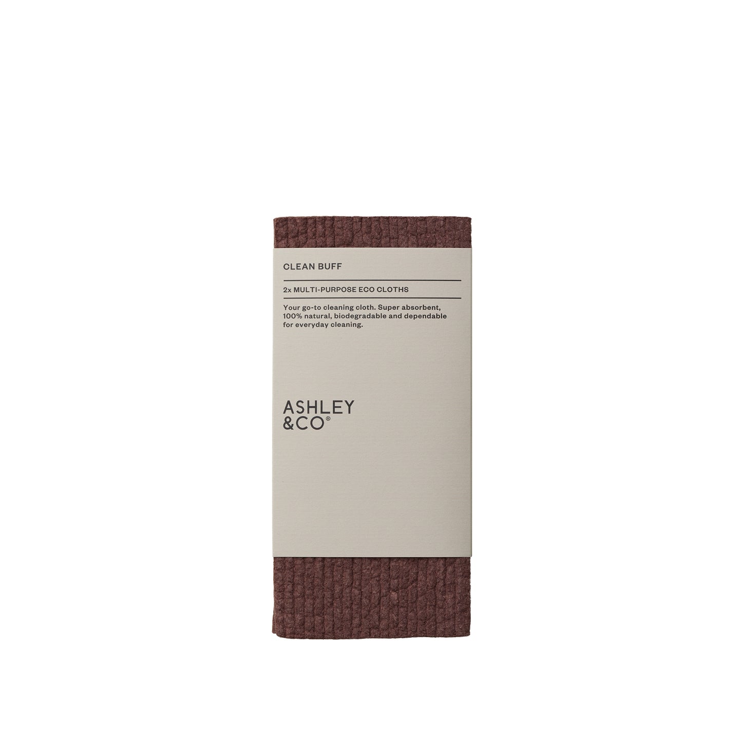 Ashley & Co Clean Buff (2 pack) Sundown Plum Kitchen Cloth Kitchen Cloth