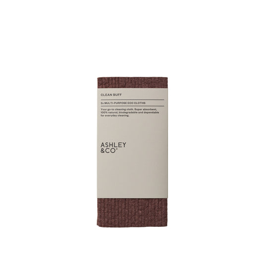 Ashley & Co Clean Buff (2 pack) Sundown Plum Kitchen Cloth Kitchen Cloth