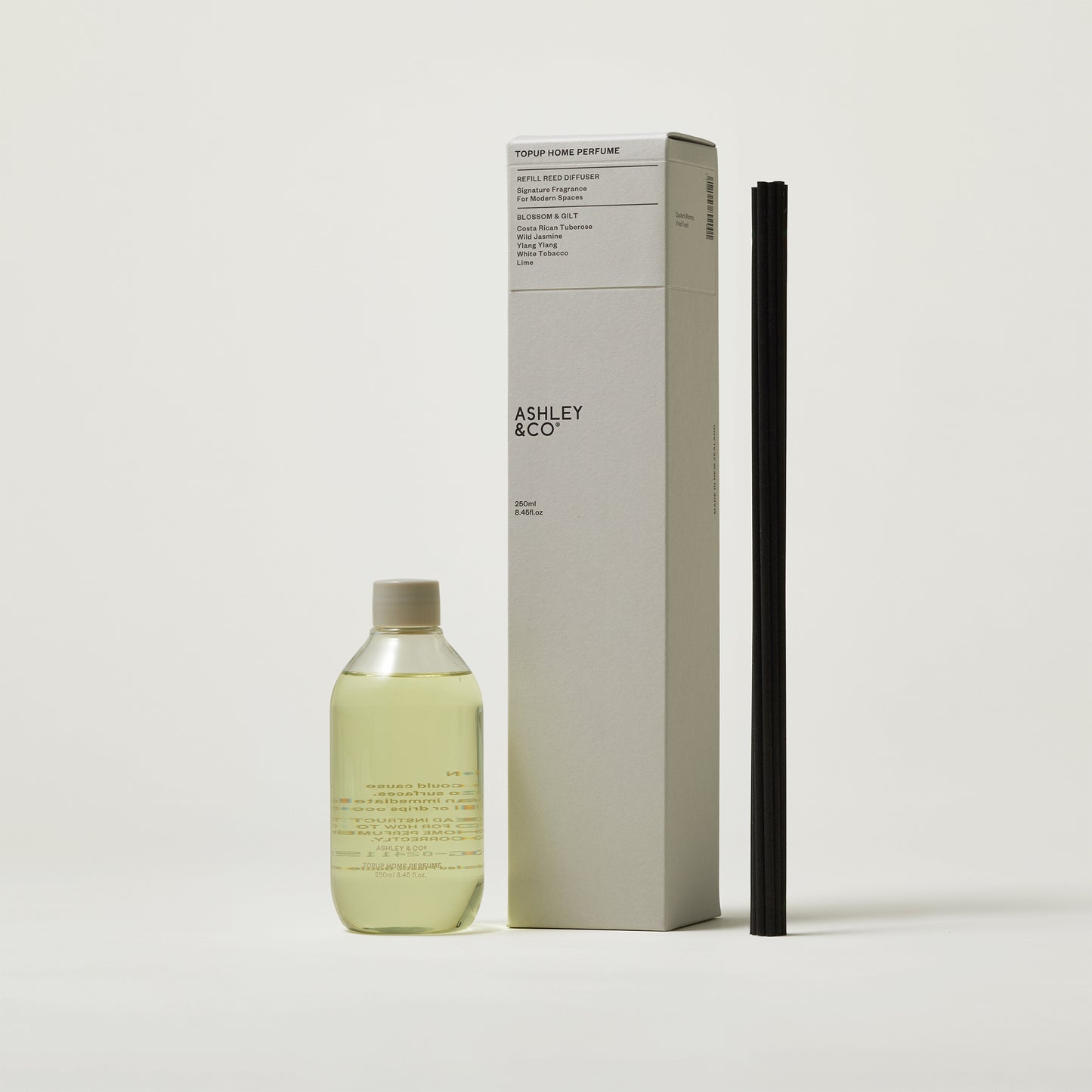 Ashley & Co Home Perfume Topup 250ml Blossom & Gilt Reed Diffuser Reed Diffuser