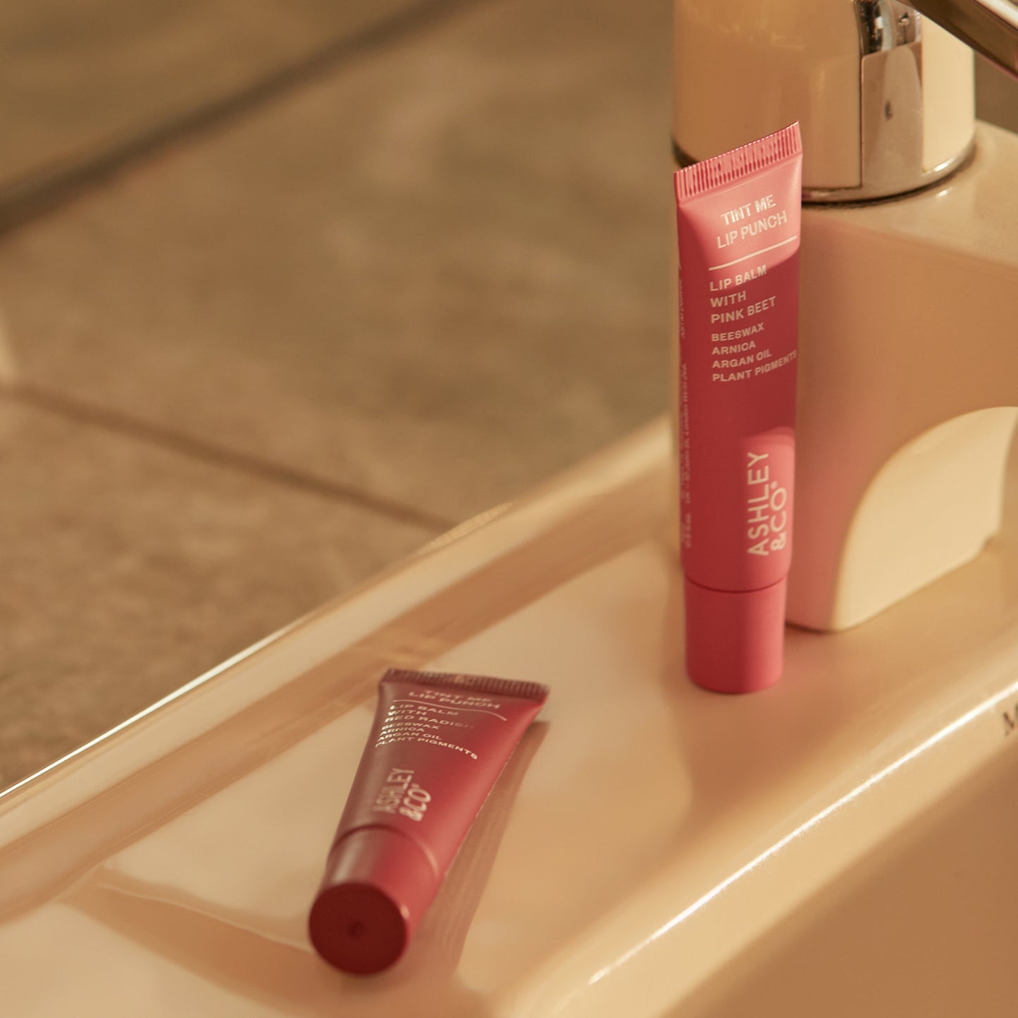 Ashley & Co Lip Punch Tint Me 15ml Pink Beet Lip Balm Lip Balm