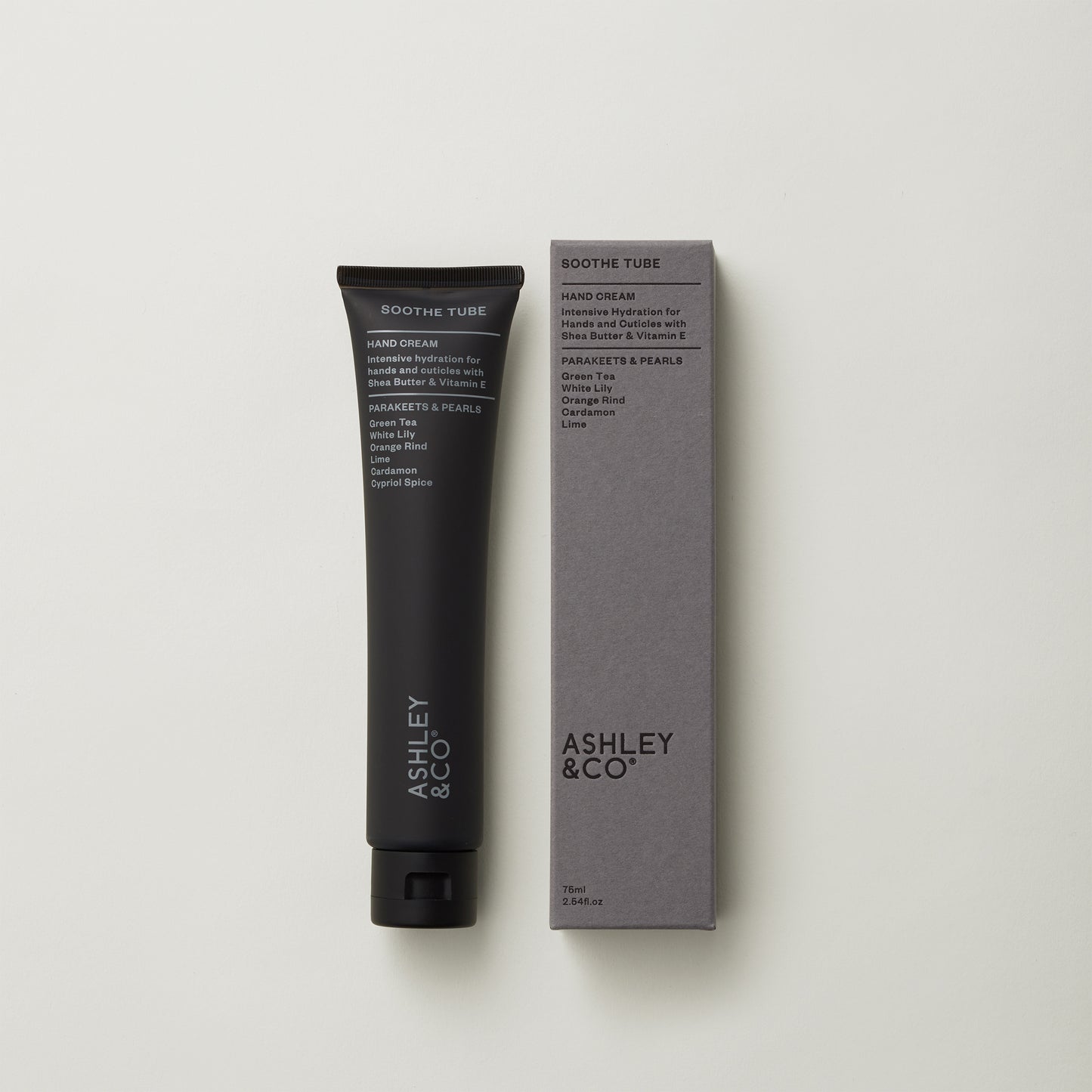 Ashley & Co Soothe Tube 75ml Parakeets & Pearls Hand Cream Hand Cream