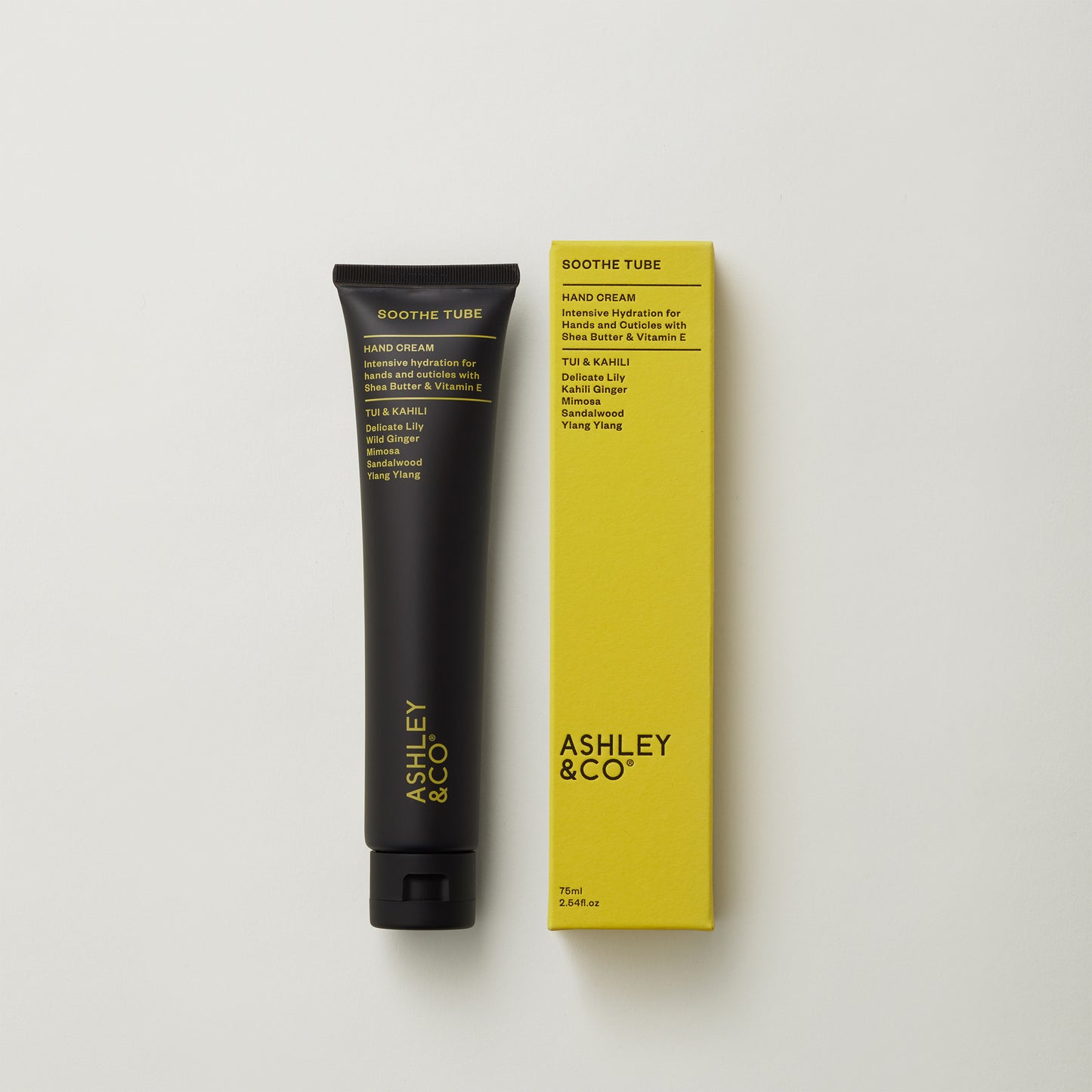 Ashley & Co Soothe Tube 75ml Tui & Kahili Hand Cream Hand Cream