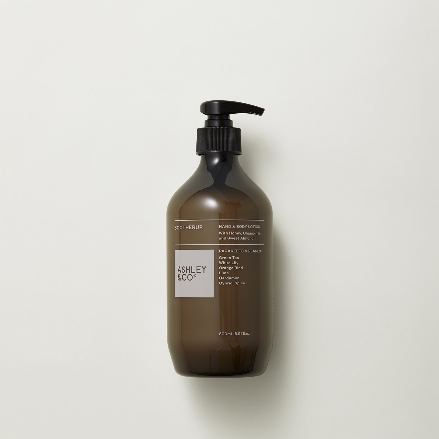 Ashley & Co Sootherup 500ml Parakeets & Pearls Hand & Body Lotion Hand & Body Lotion
