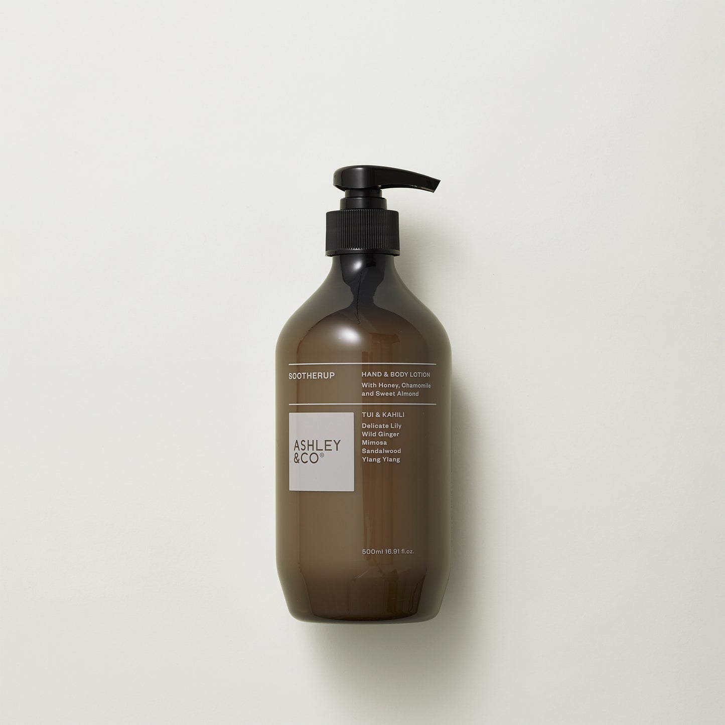 Ashley & Co Sootherup 500ml Tui & Kahili Hand & Body Lotion Hand & Body Lotion