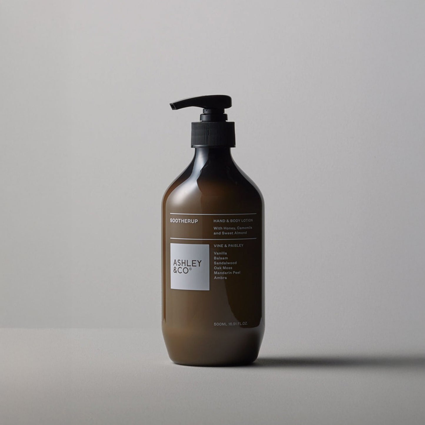 Ashley & Co Sootherup 500ml Vine & Paisley Hand & Body Lotion Hand & Body Lotion