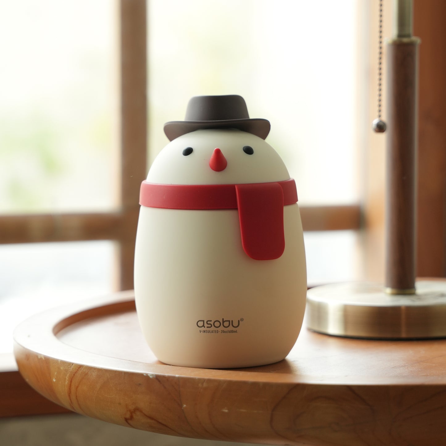 Asobu Bestie Food Container 600ml Snowman