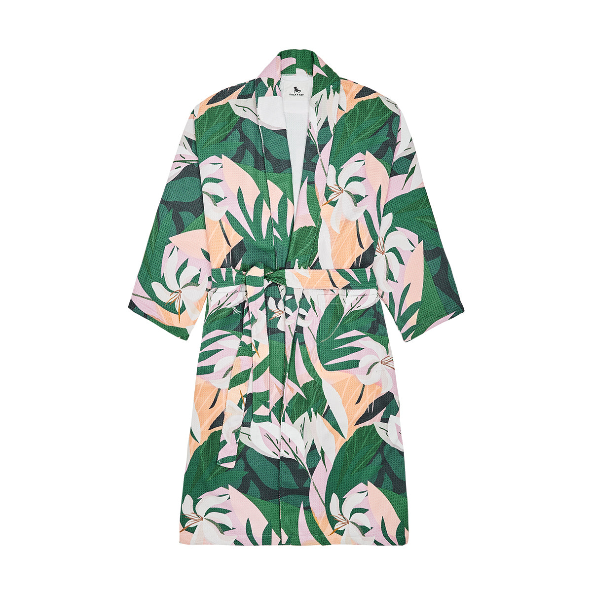 Dock & Bay Retreat Bath Robe M/L Monte Verde 100% Recycled 100% Recycled