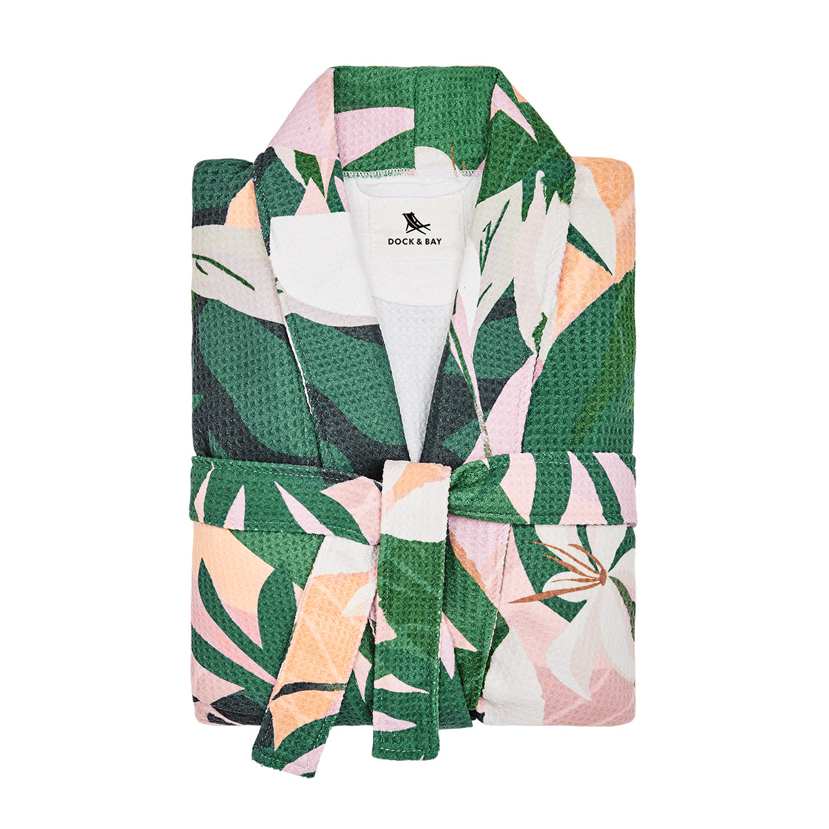 Dock & Bay Retreat Bath Robe M/L Monte Verde 100% Recycled 100% Recycled