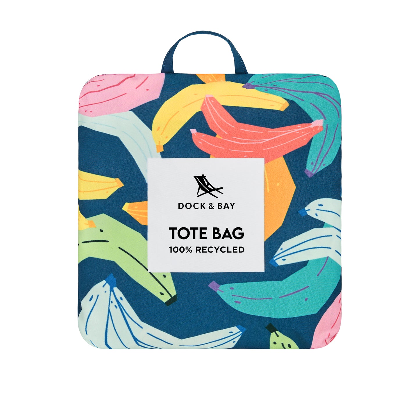 Dock & Bay Beach Tote Bag M Bananarama 100% Recycled 100% Recycled