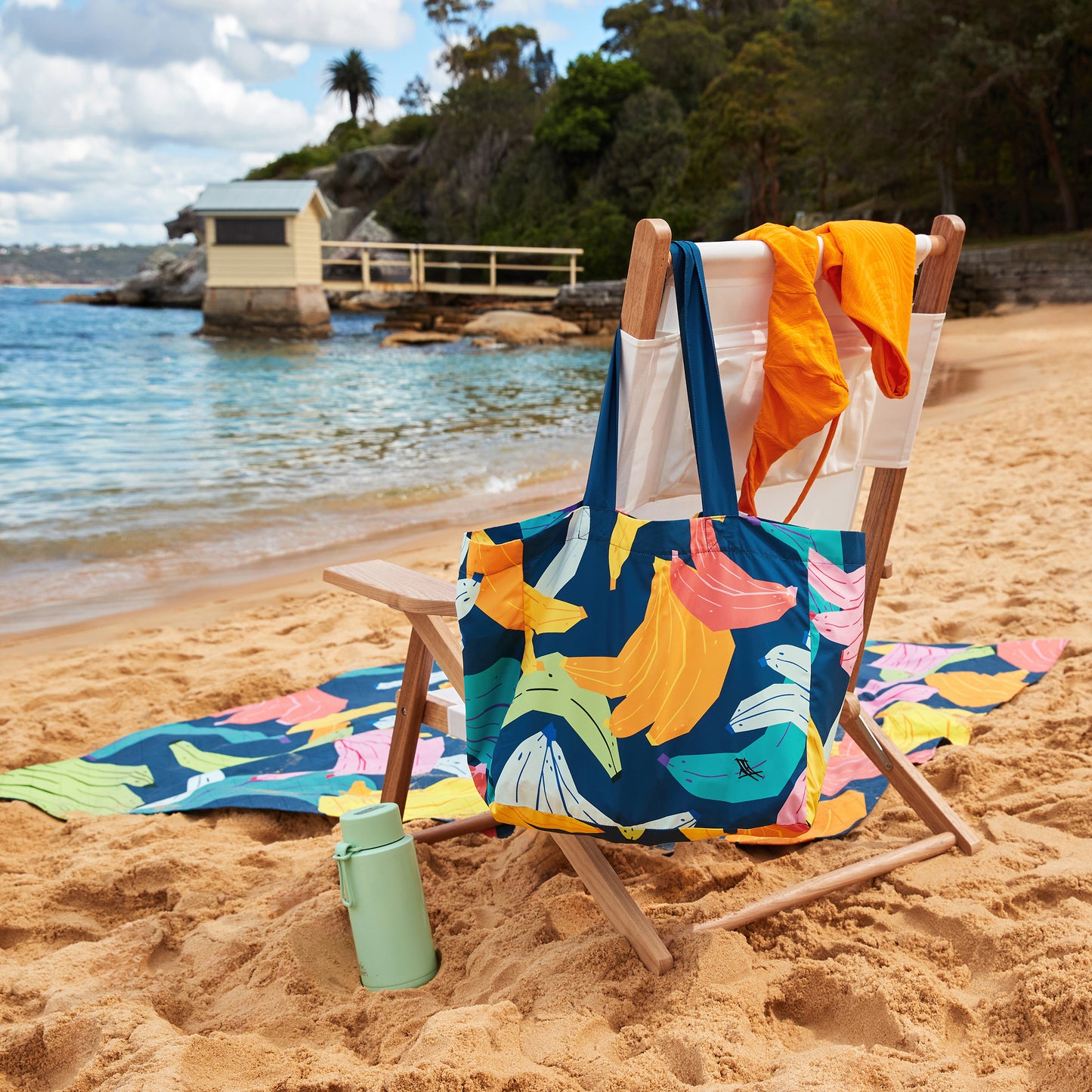 Dock & Bay Beach Tote Bag M Bananarama 100% Recycled 100% Recycled