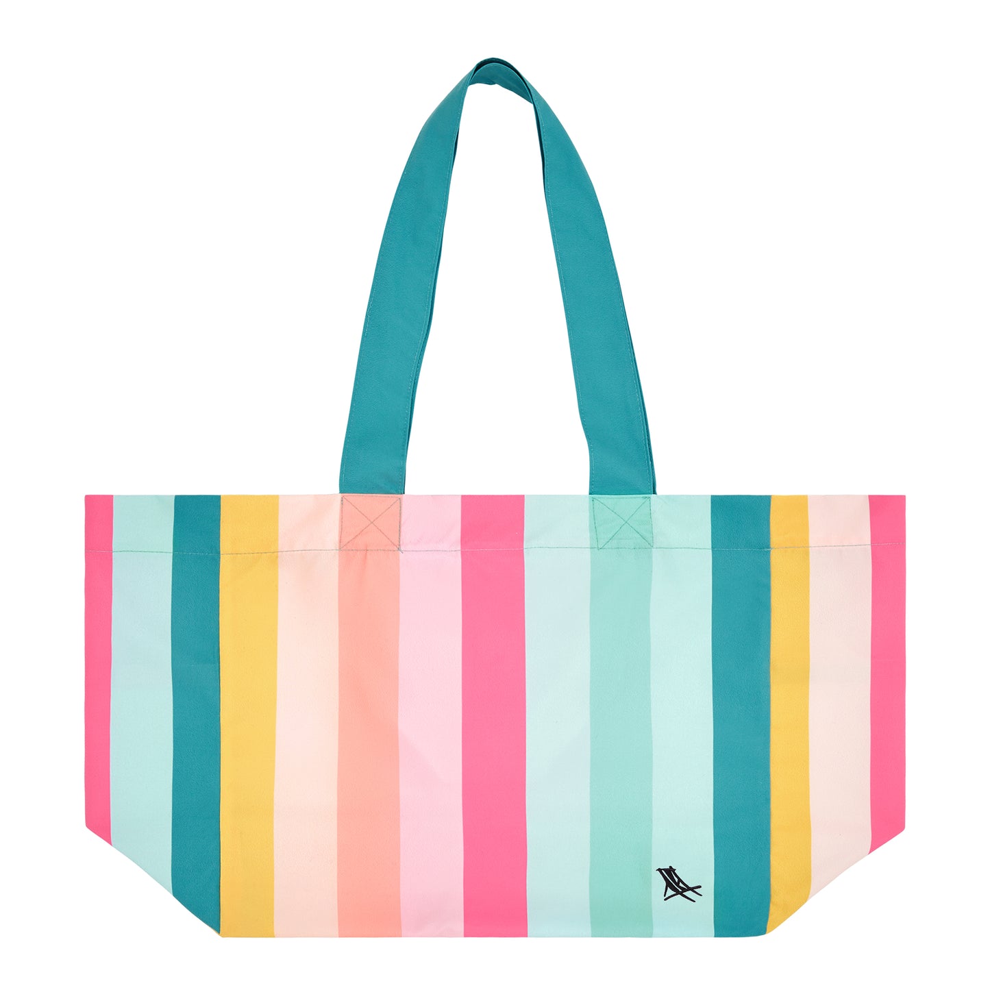Dock & Bay Beach Tote Bag M Coastal Candy 100% Recycled 100% Recycled