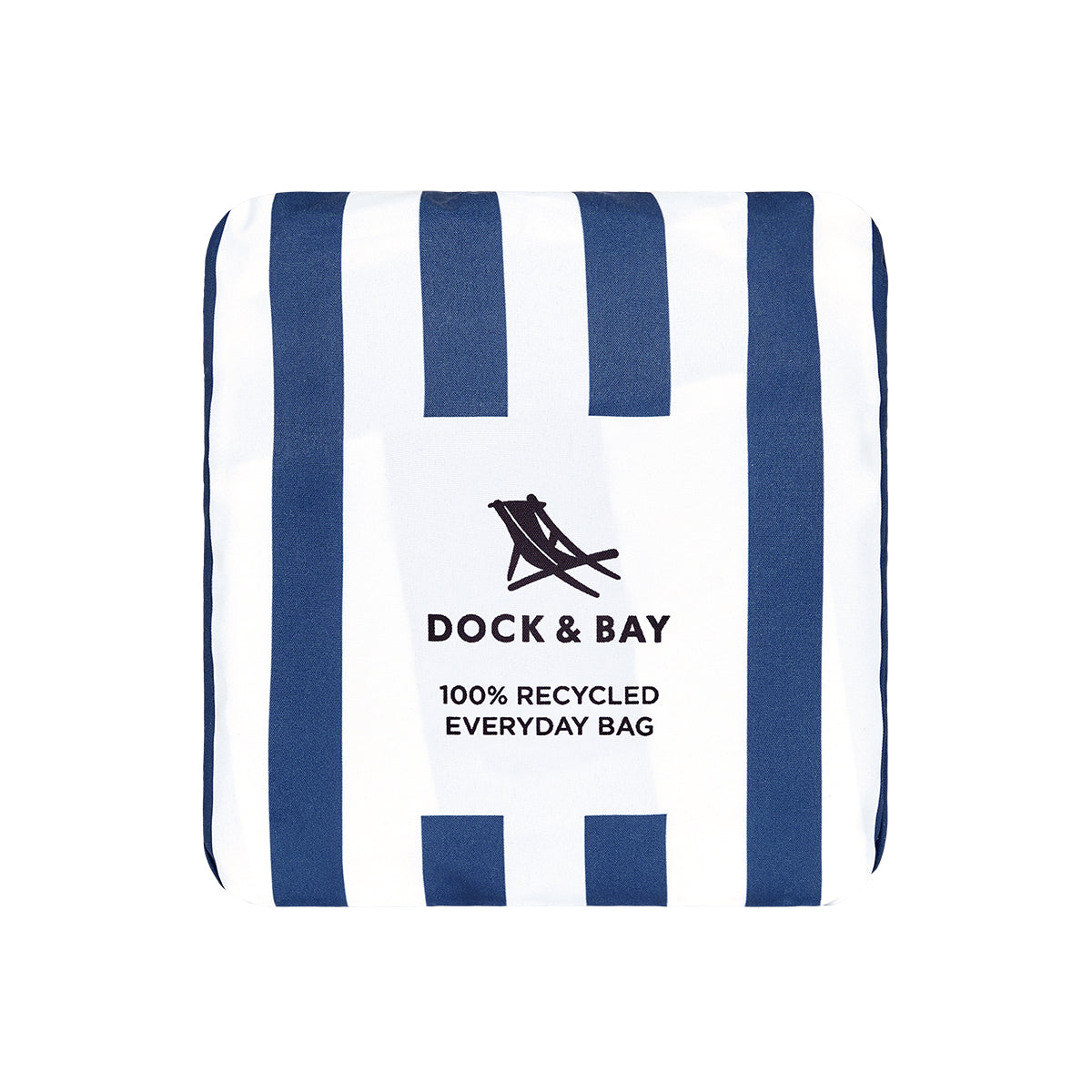 Dock & Bay Beach Tote Bag M Whitsunday Blue 100% Recycled 100% Recycled