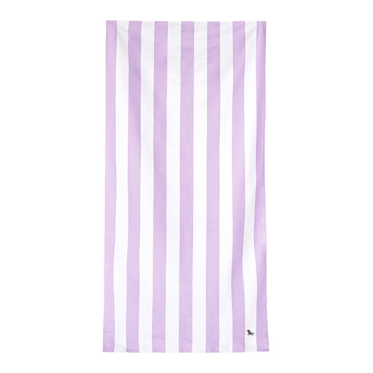 Dock & Bay Beach Towel Cabana Light Collection XL Lombok Lilac 100% Recycled 100% Recycled