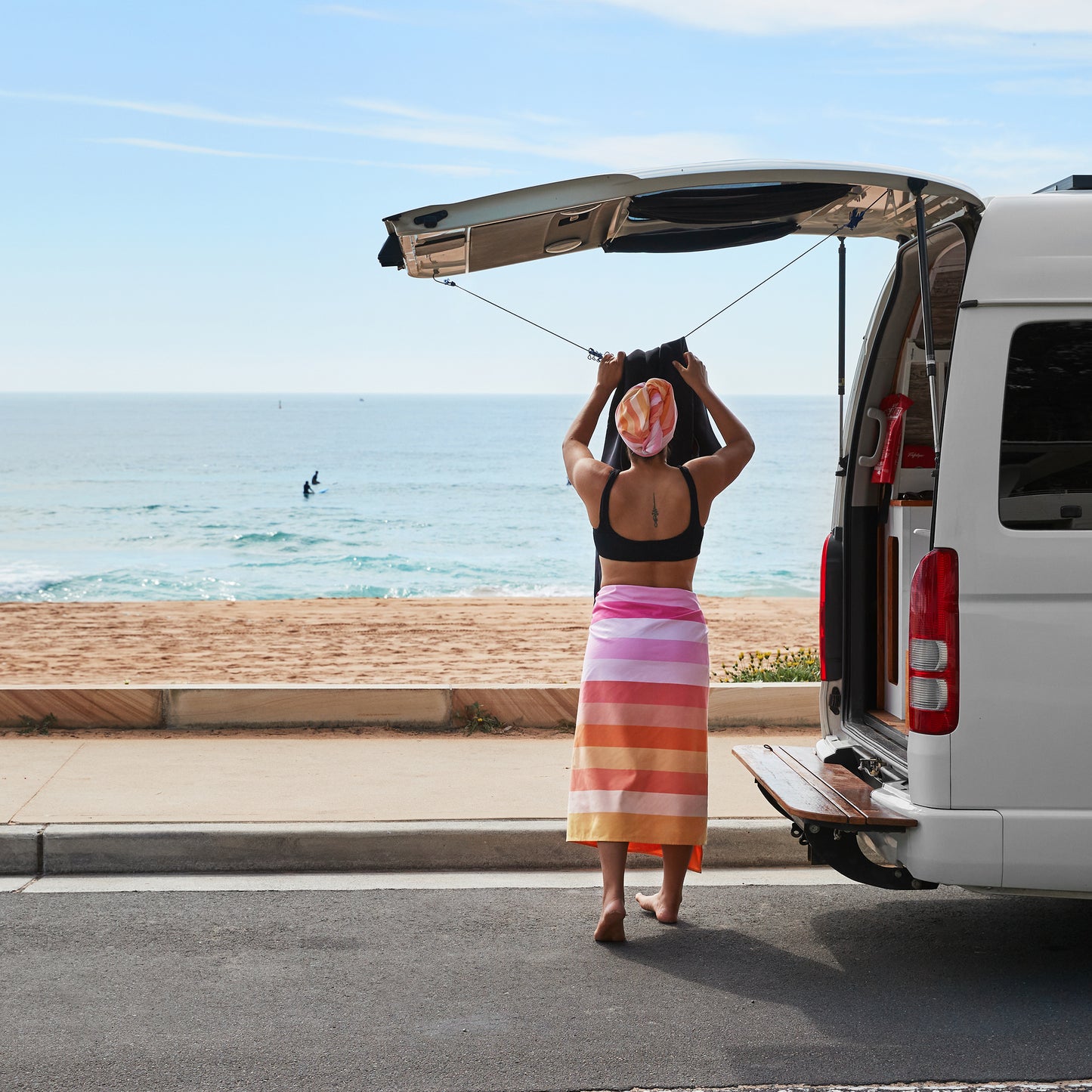 Dock & Bay Beach Towel Summer Collection L Miami Sorbet 100% Recycled 100% Recycled