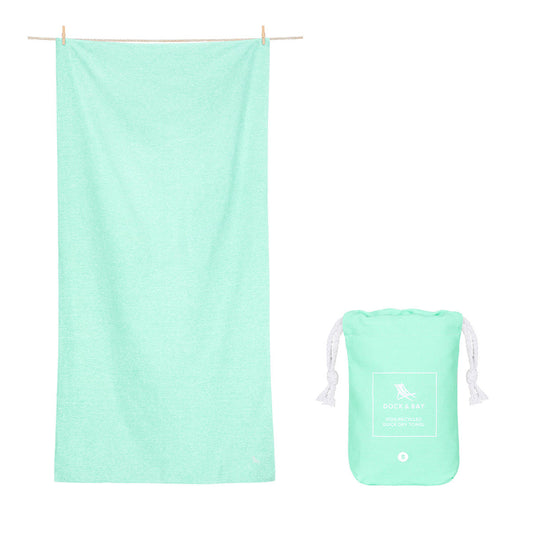 Dock & Bay Fitness Towel Essential Collection S Rainforest Green 100% Recycled 100% Recycled