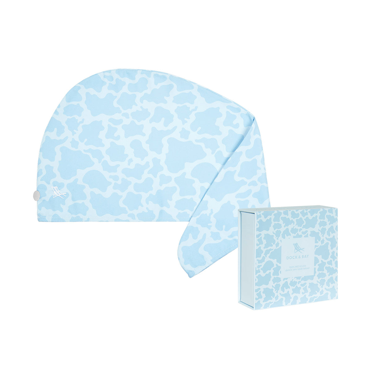 Dock & Bay Hair Wrap Animal Kingdom Collection Sassy Cow 100% Recycled 100% Recycled