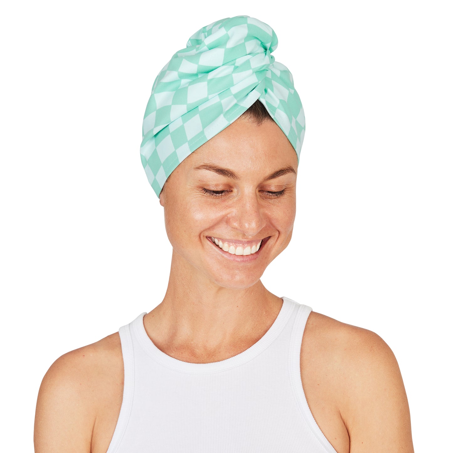 Dock & Bay Hair Wrap Collection Check Mate 100% Recycled 100% Recycled