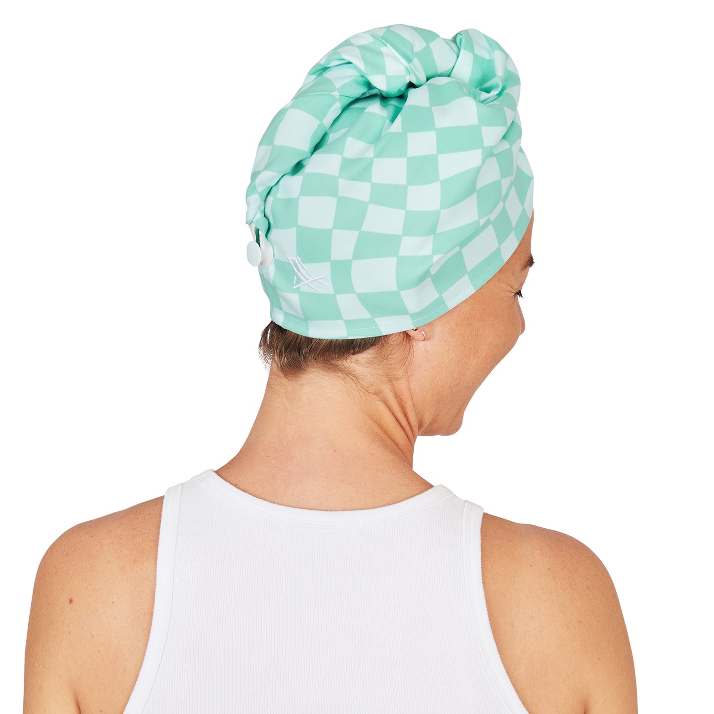 Dock & Bay Hair Wrap Collection Check Mate 100% Recycled 100% Recycled
