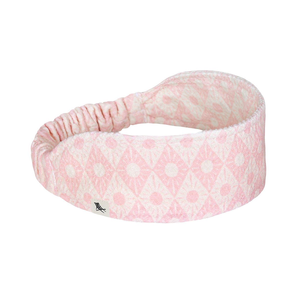 Dock & Bay Waffle SPA Head Band Diamond Pink 100% Recycled 100% Recycled