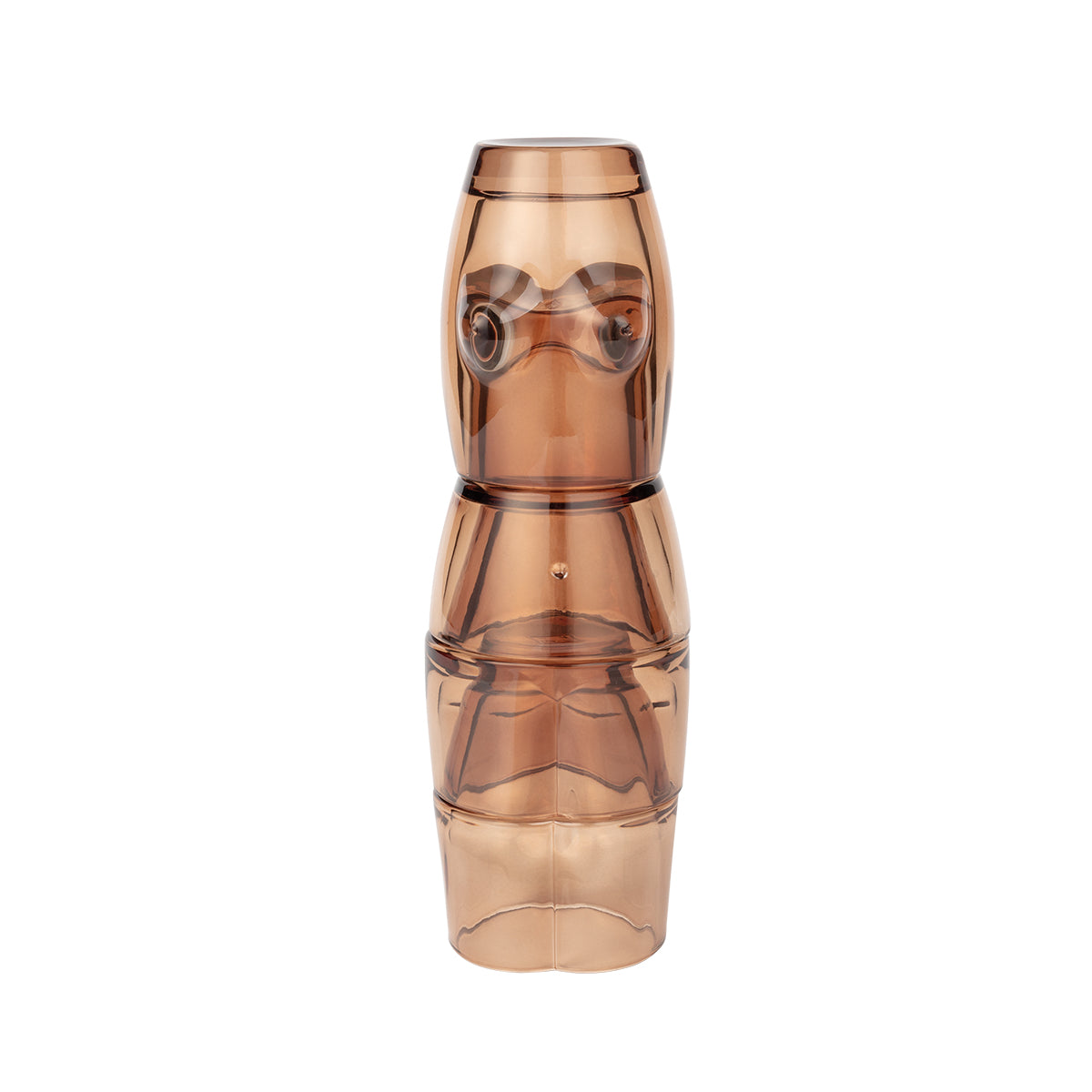 DOIY Body Stacking Glasses Brown