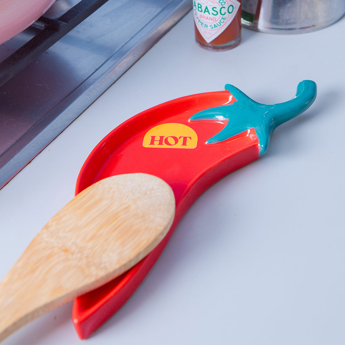 DOIY Farmers Market Spoon Rest Chilli