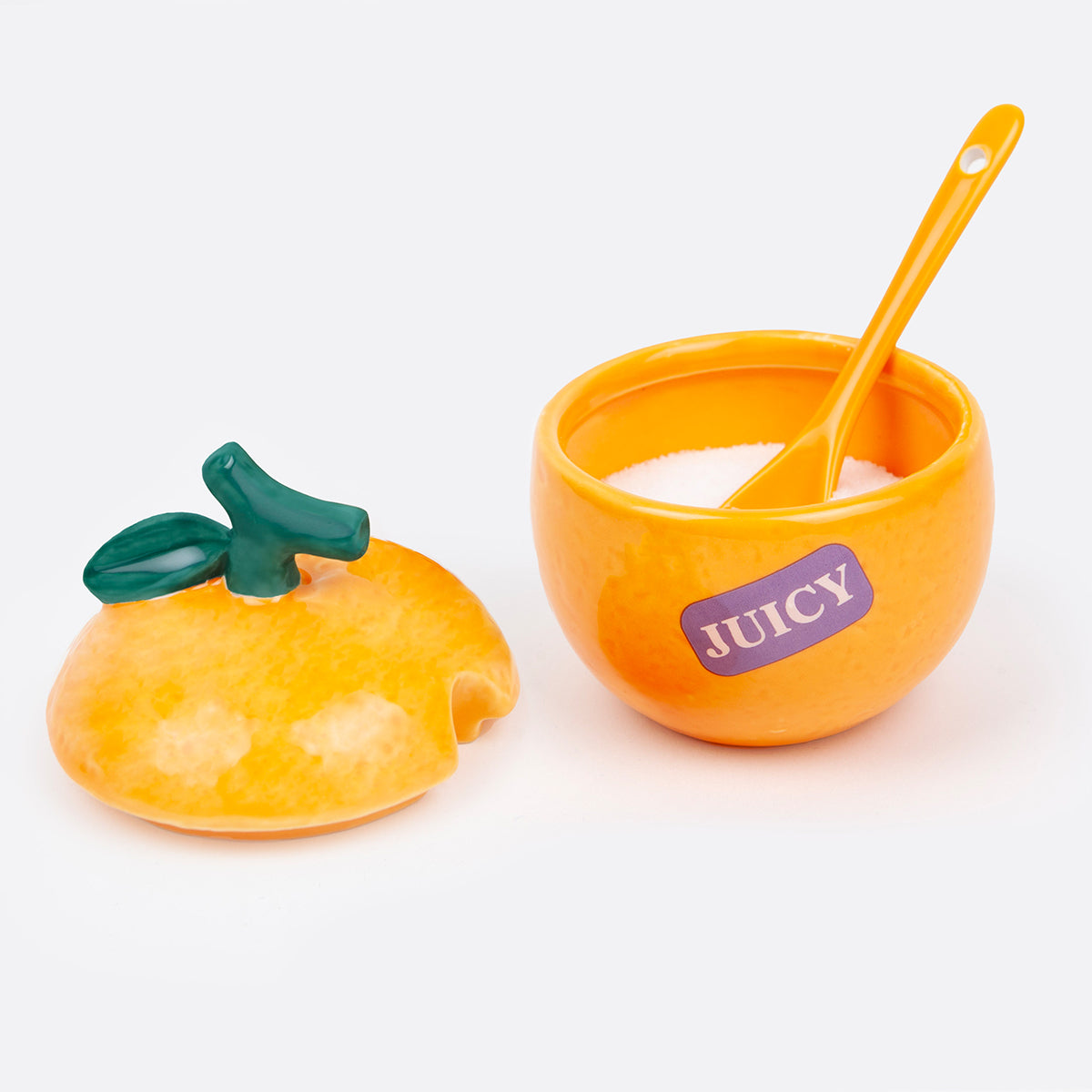 DOIY Farmers Market Sugar Bowl Orange