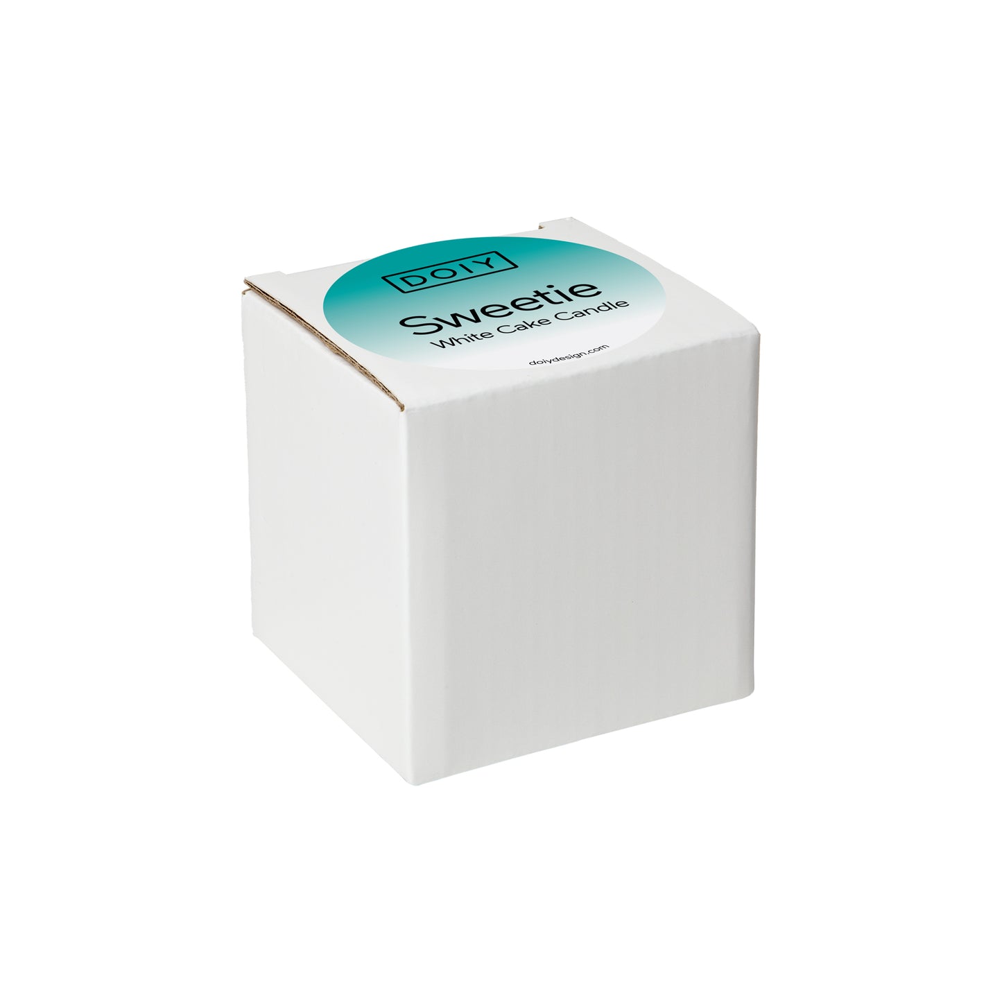 DOIY Sweetie Candle Cake White
