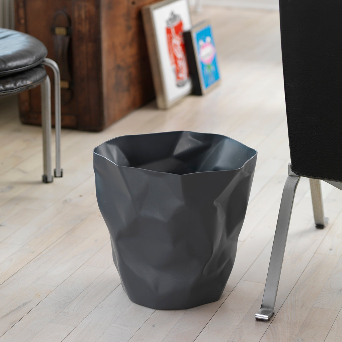 Essey Bin Bin Graphite Trash Can Trash Can