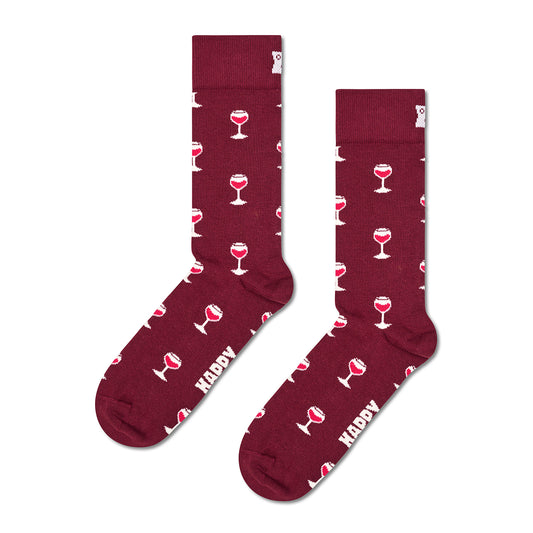 Happy Socks Glass Of Wine Sock (4500)
