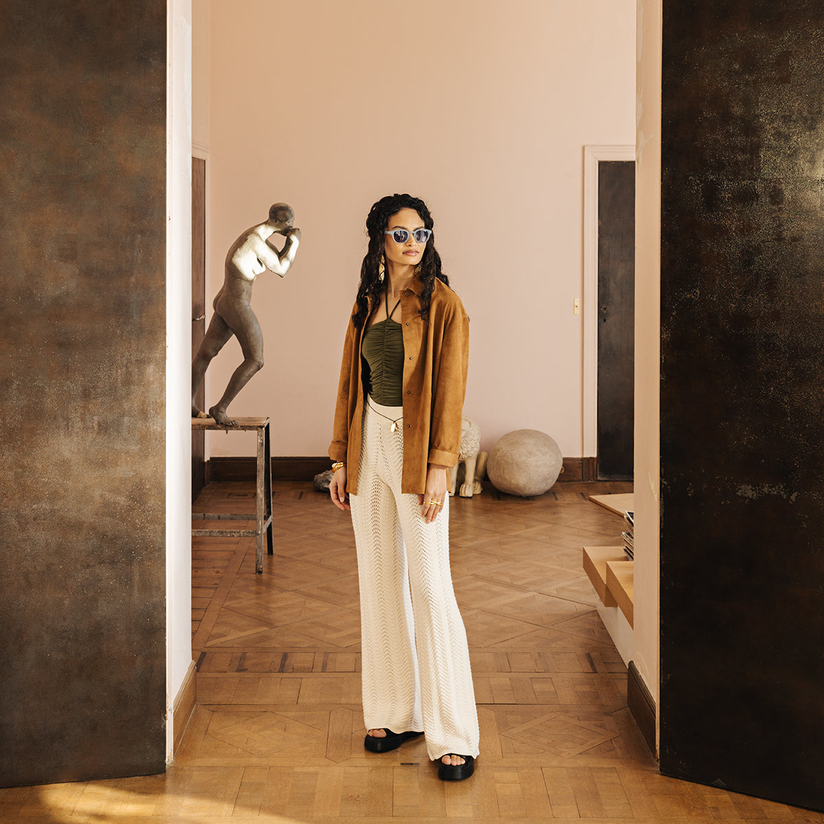 IZIPIZI Sun Collection C Artefact Washed Denim