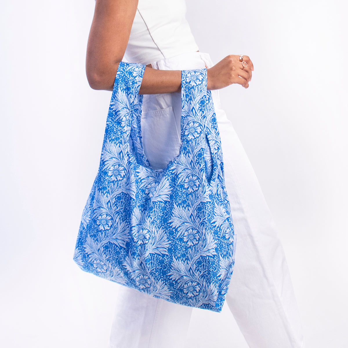 Kind Bag Reusable Bag Collab William Morris Marigold