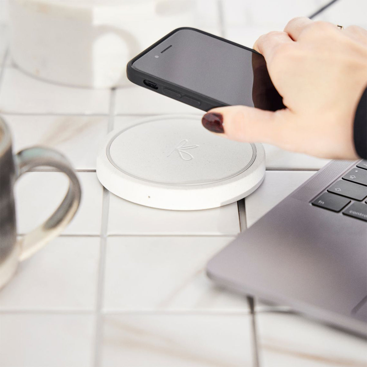 Kreafunk wiCharge Stone Natural Wireless Charger Wireless Charger