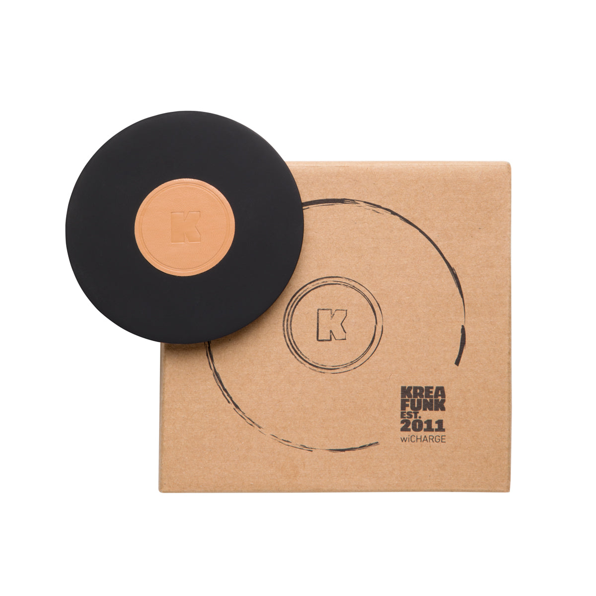 Kreafunk wiCharge Black Wireless Charger Wireless Charger