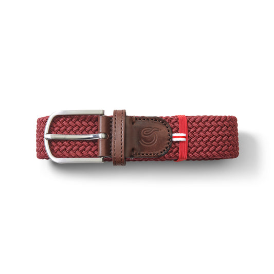 La Boucle La Boucle Mono Bordeaux Woven Belt Woven Belt